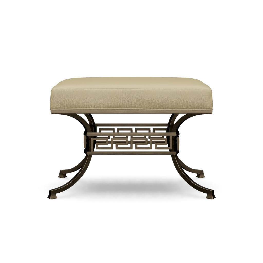 Beldon Leather Accent Ottoman