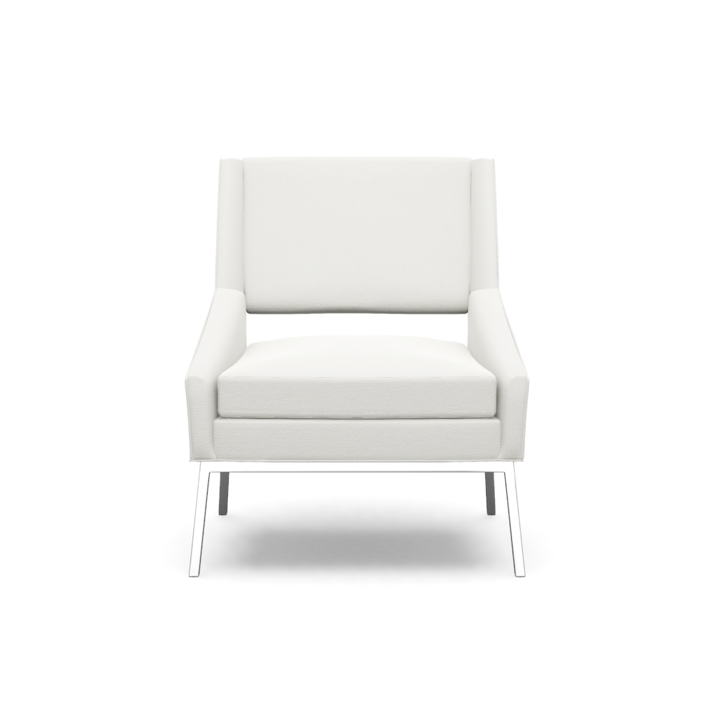 Amani Chair With Polished Chrome Base