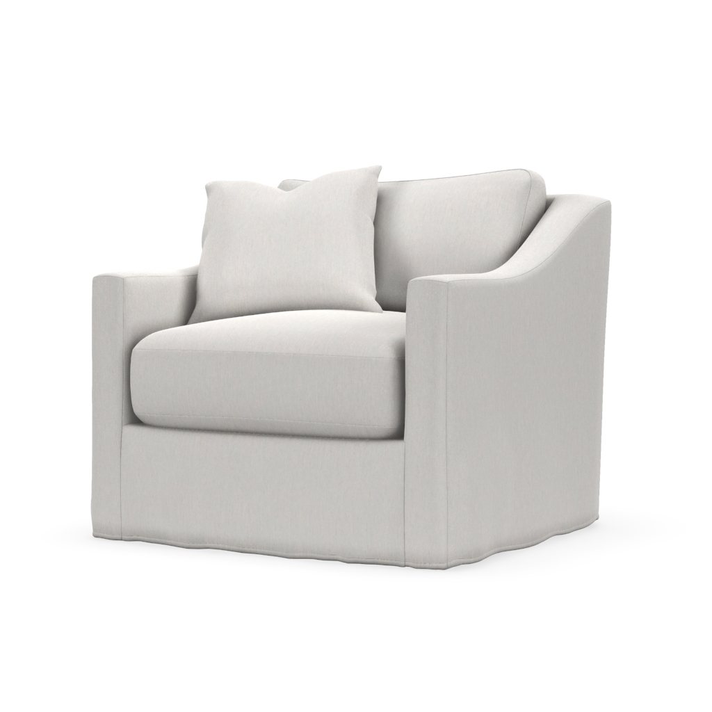 Bradford Slip - Chair 1/2 w/Slipcover