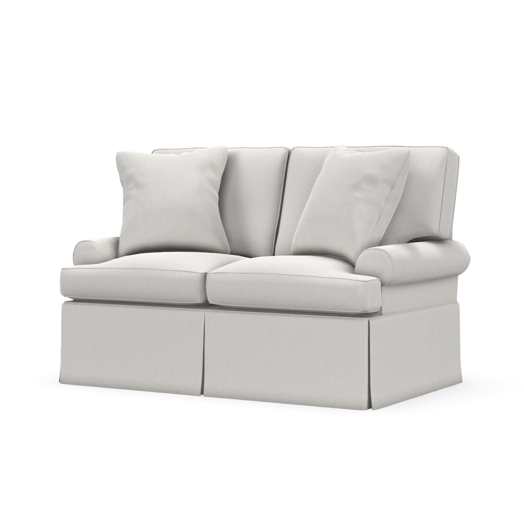 Cindy Slip: Slipcover Loveseat
