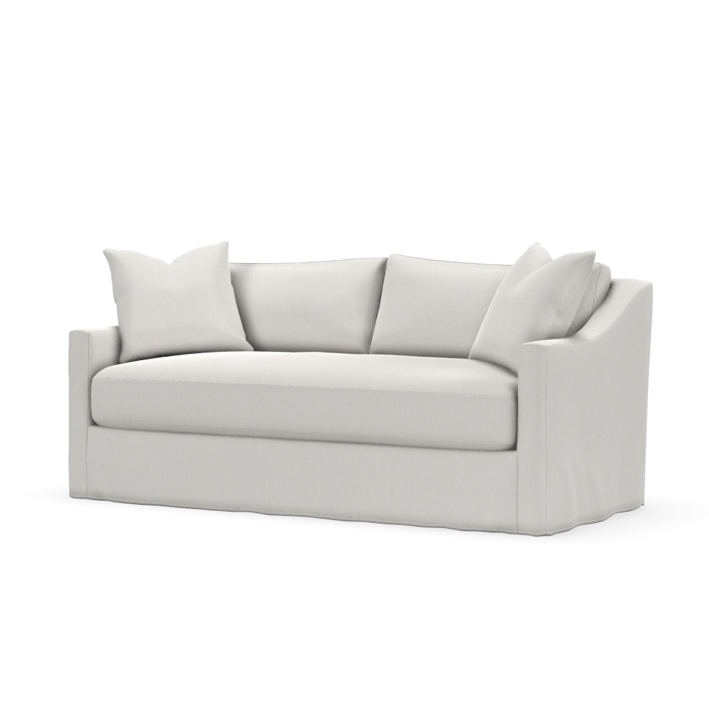 Bradford Slip - 82" Sofa w/Slipcover (Bench Cushion)
