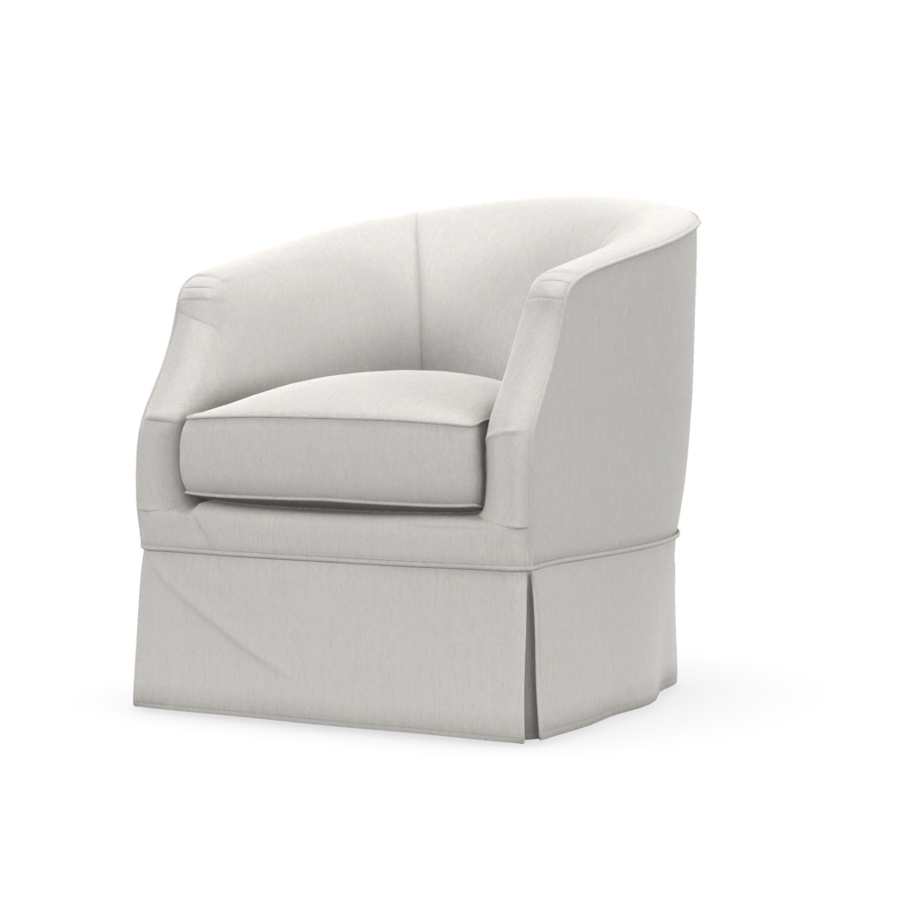 Ava - Swivel Chair w/Slipcover