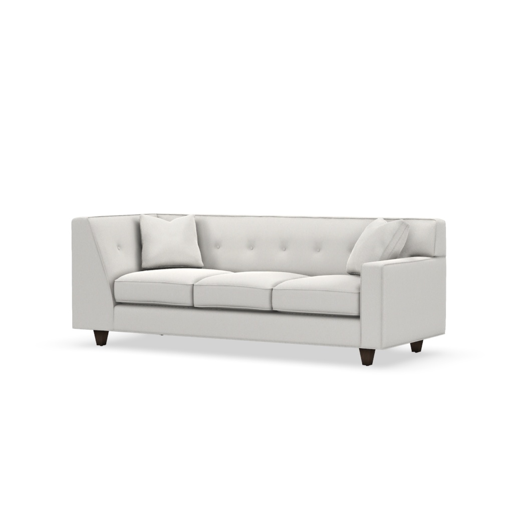 Dorset Sectional - Right seated 3-seat end w/corner