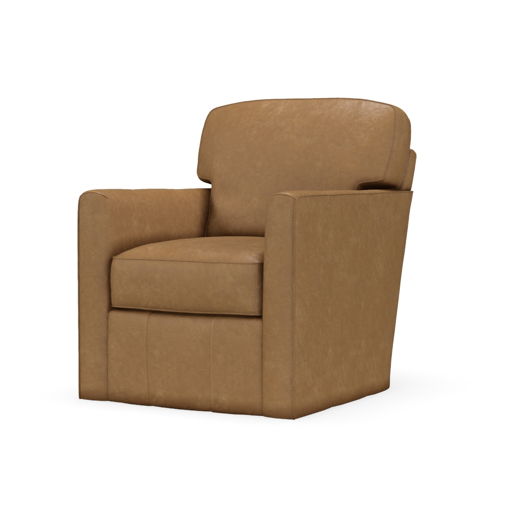 Evan - Leather swivel