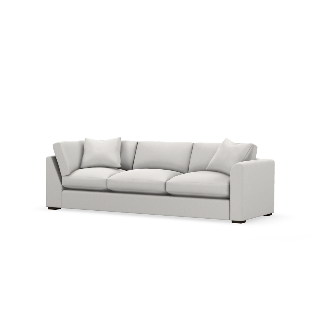 Derby:Right Seated 3-Seat End W/Corner