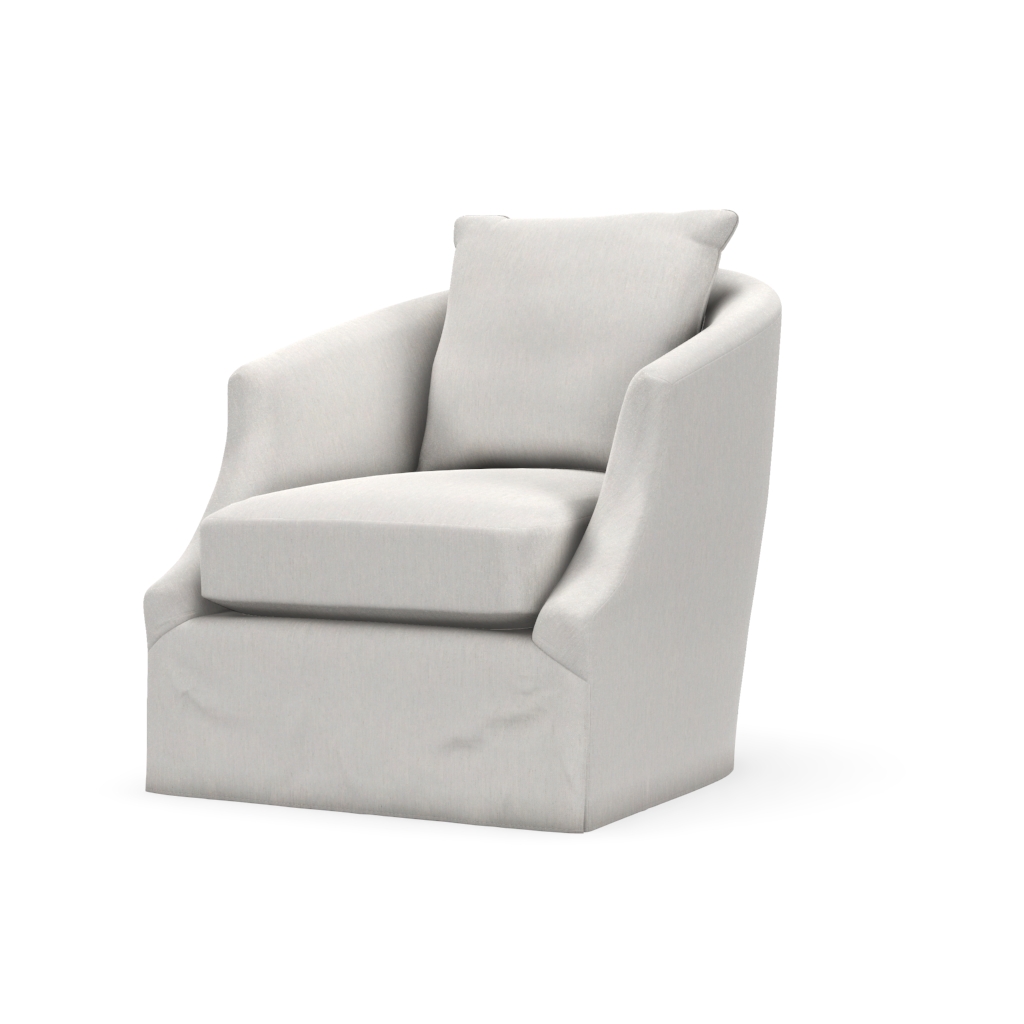 Emmerson Slip - Slipcovered Swivel Chair