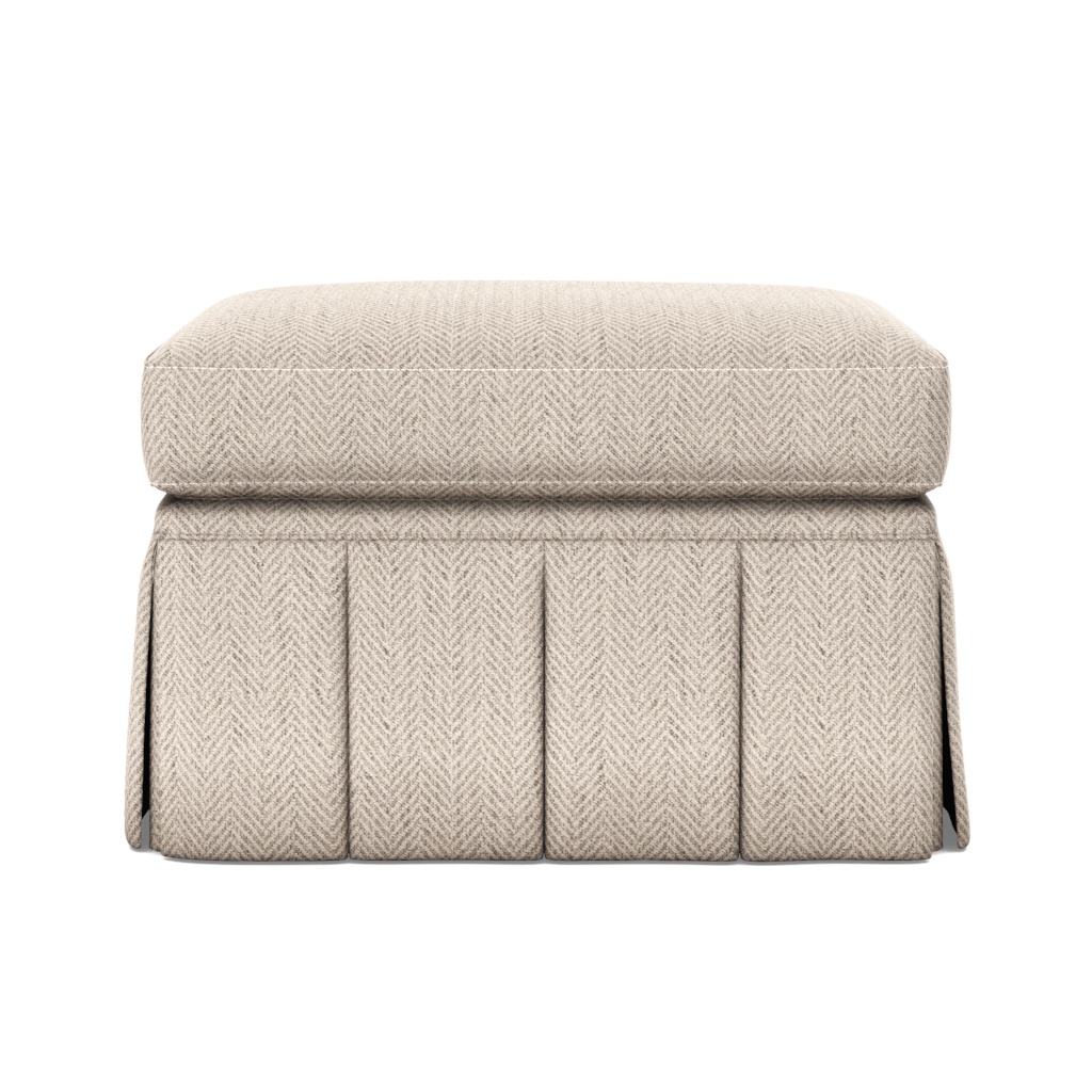 Ensemble Ottoman (Skirted)