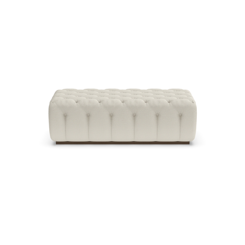 Caramelo - Quilted Ottoman 150