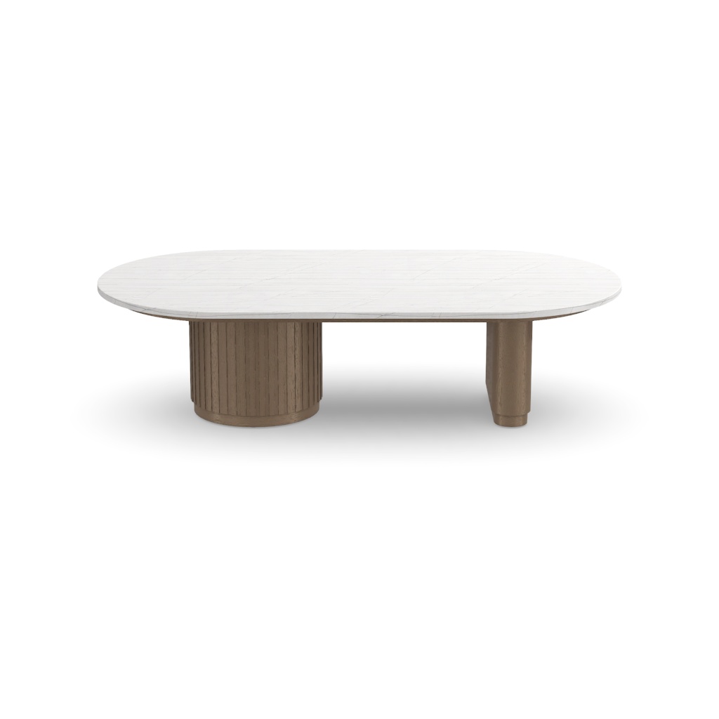 Gem Cocktail Table 211 (Stone Top)