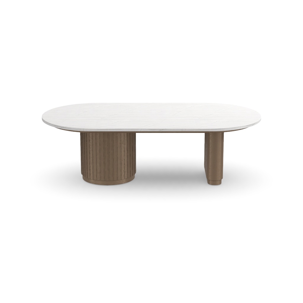 Gem Cocktail Table 201 (Stone Top)