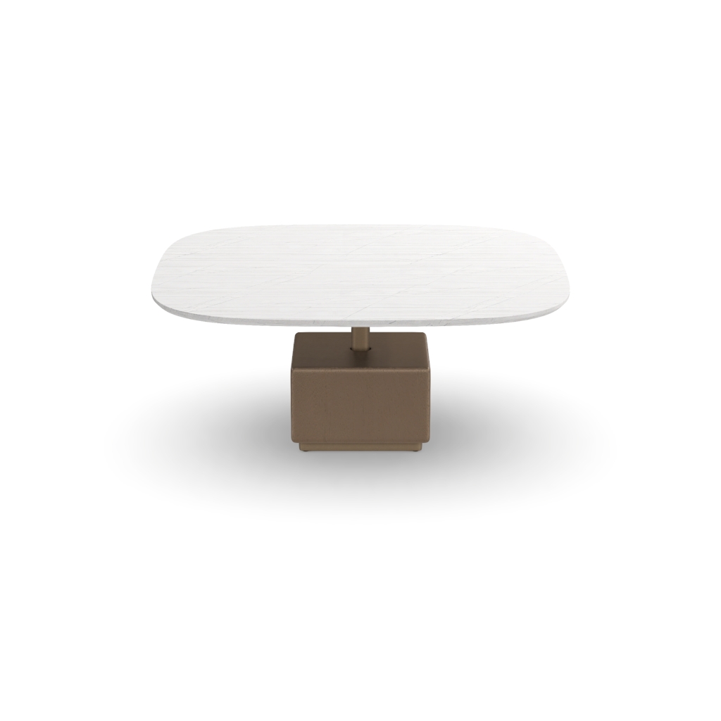 Gem Cocktail Table 111 (Stone Top)