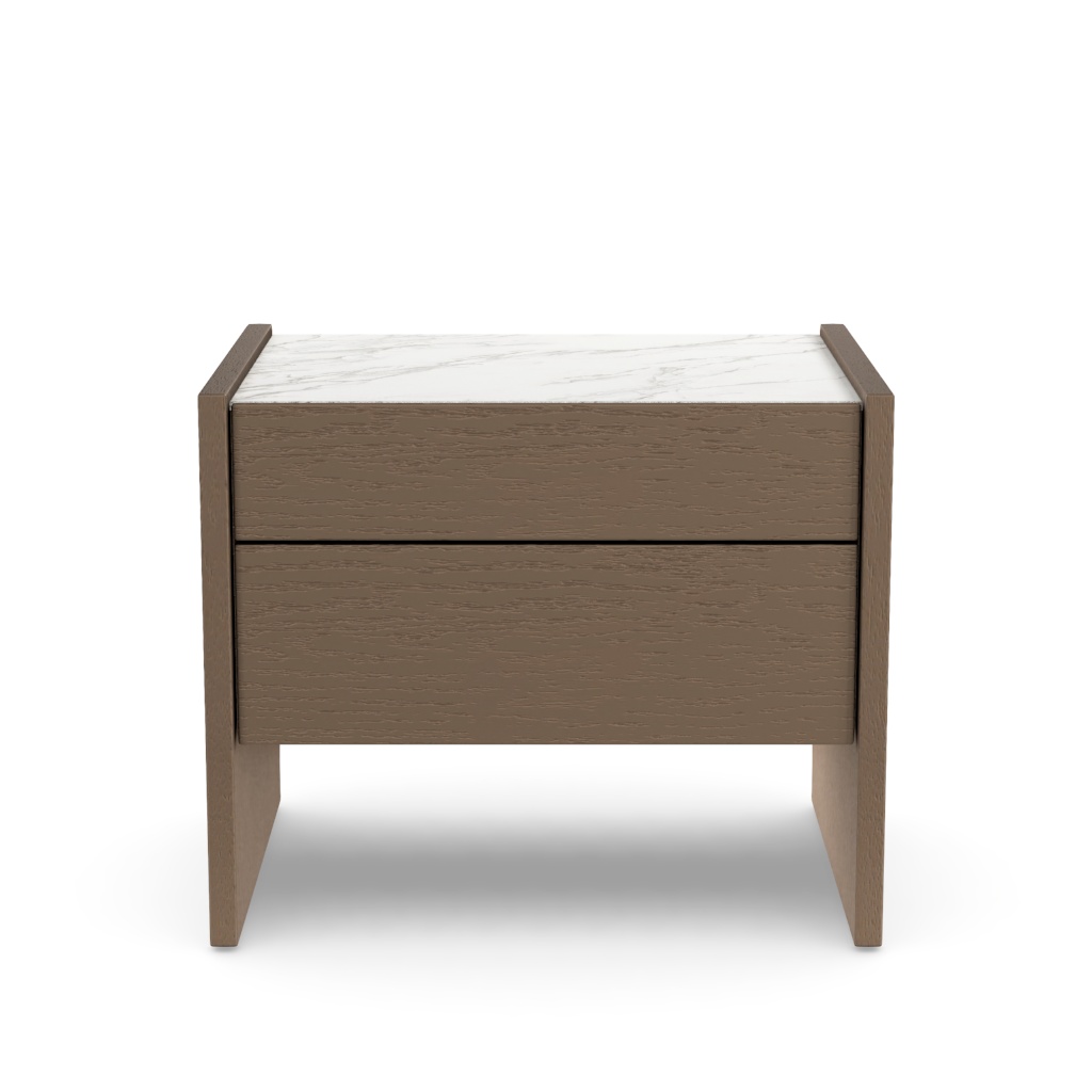 H NIGHTSTAND 501 (STONE TOP)