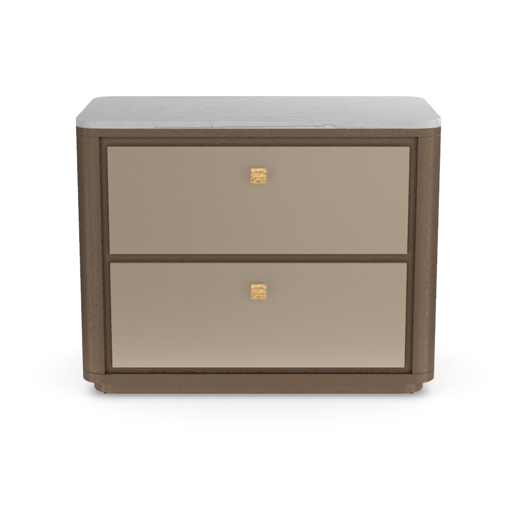 Gem Nightstand 301 (Stone Top)