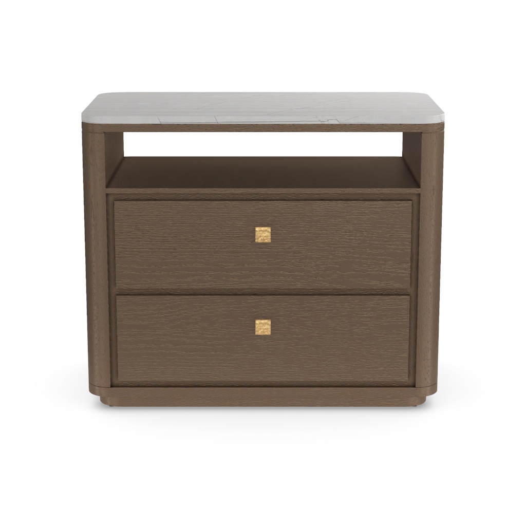 Gem Nightstand 211 (Stone Top)