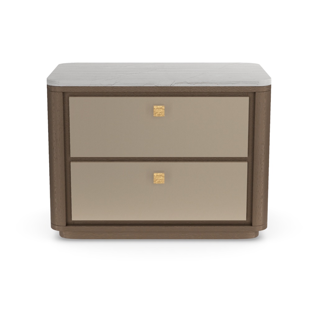 Gem Nightstand 101 (Stone Top)