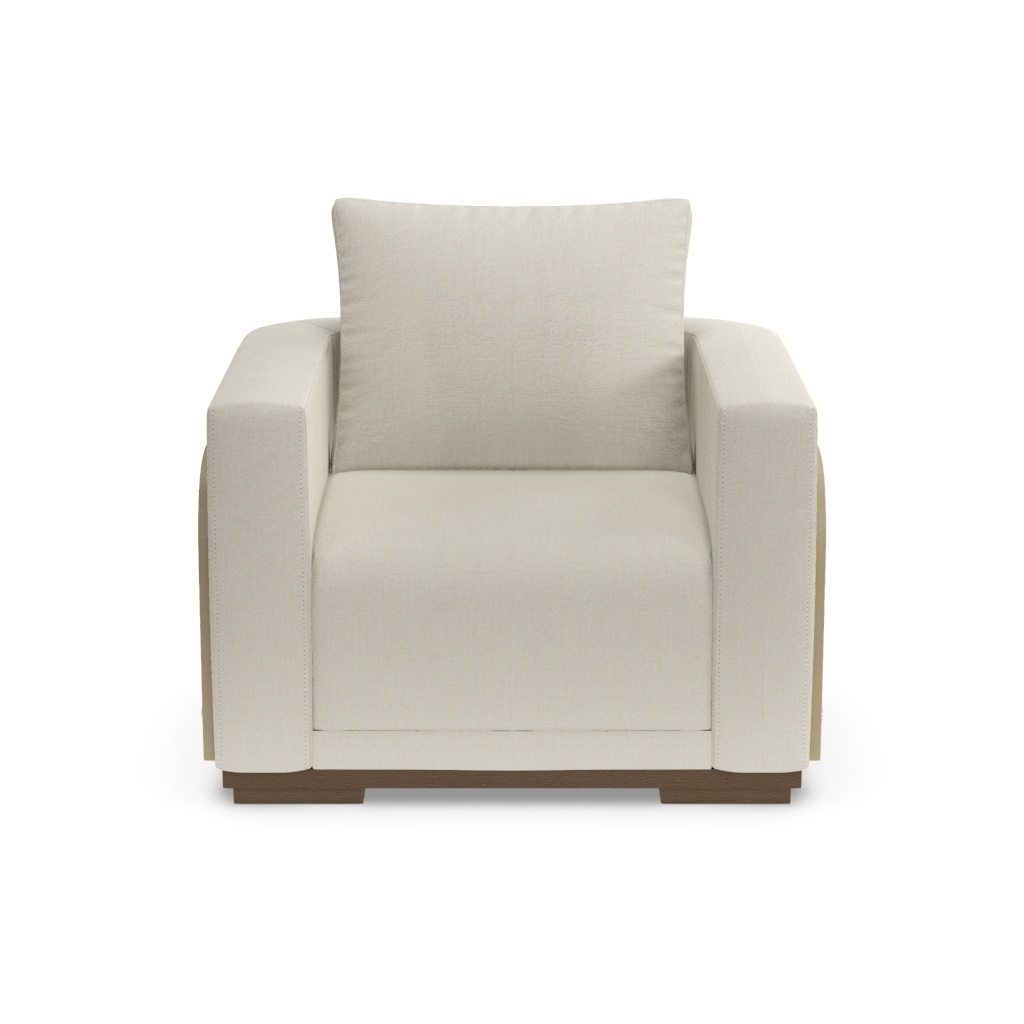 GALAPAGOS UPHOLSTERED CHAIR 310 (UPHOLSTERED LEATHER BACK)