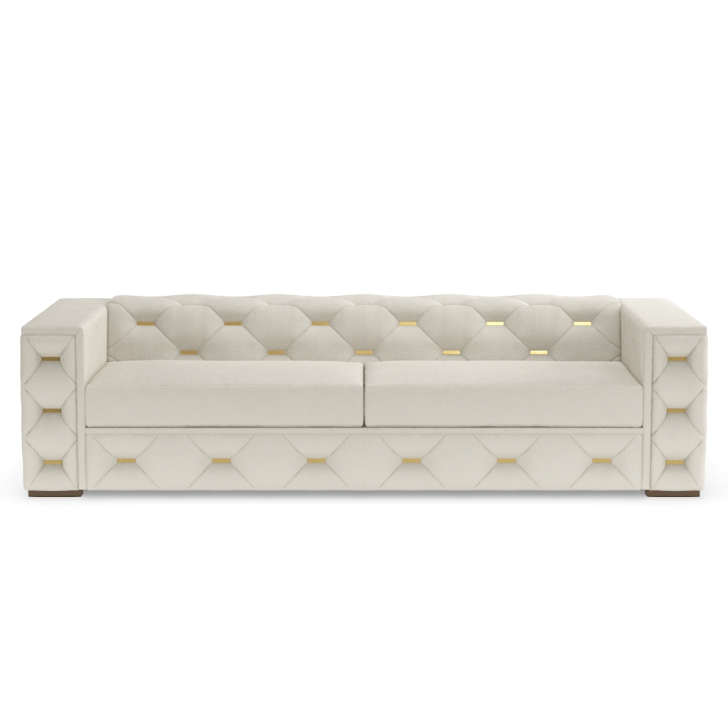 Caramelo - Quilted Sofa 140