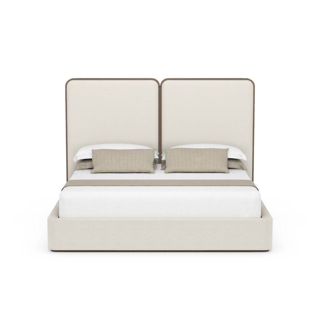 Gem Upholstered Bed - High Headboard