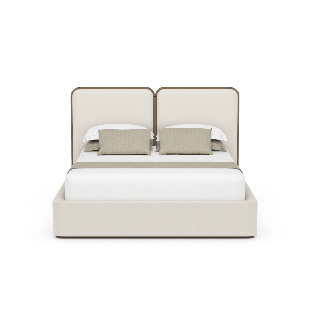Gem Upholstered Bed - Low Headboard