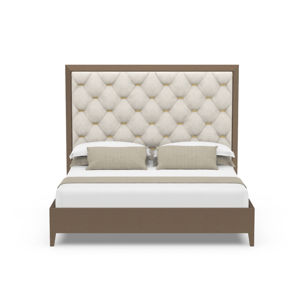 Caramelo Quilted Bed - High Headboard
