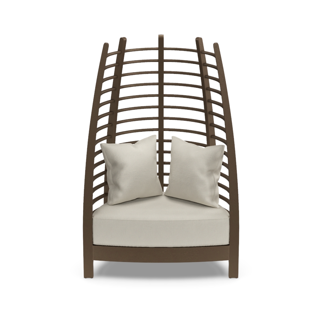 Chocolate - Iconic Upholstered Chair 900