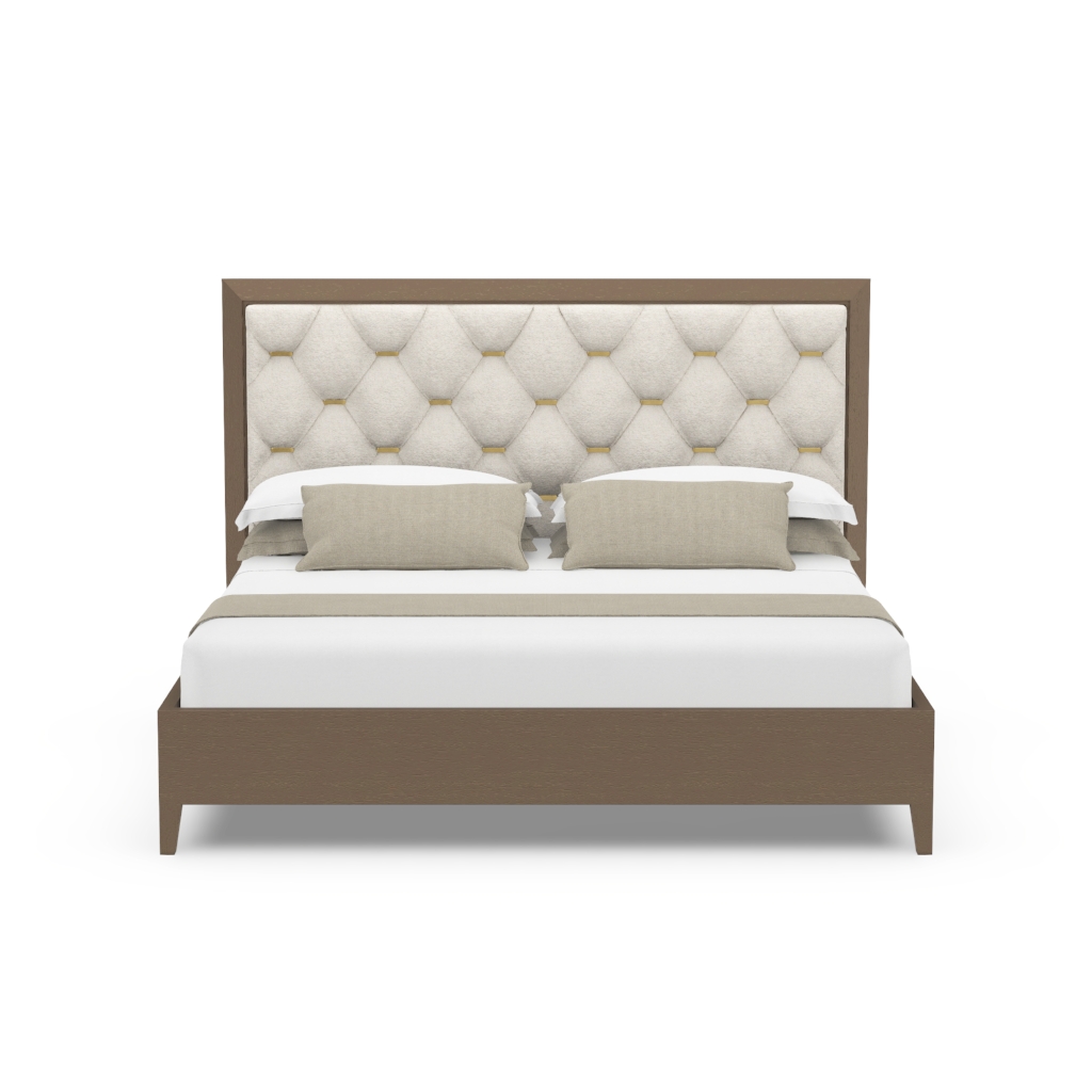 Caramelo Quilted Bed - Low Headboard