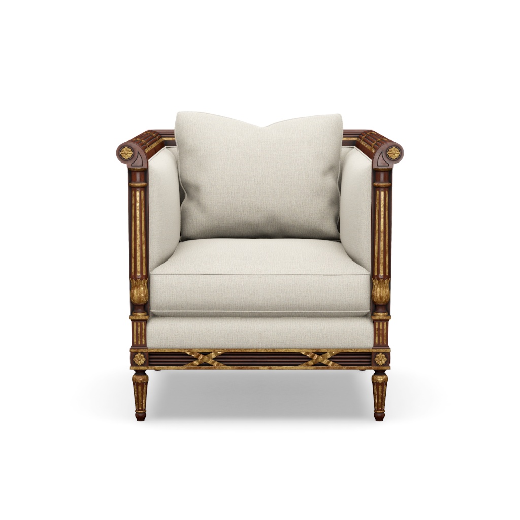 The Regent's Visit Upholstered Chair